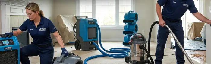 Water damage restoration experts in Topeka, KS providing fast home and business cleanup